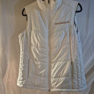 Magnolia Ivory Quilted Vest.   Box 25
